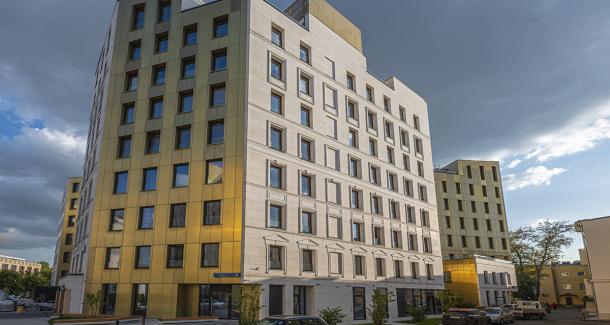 Фасад жилого комплекса Titul